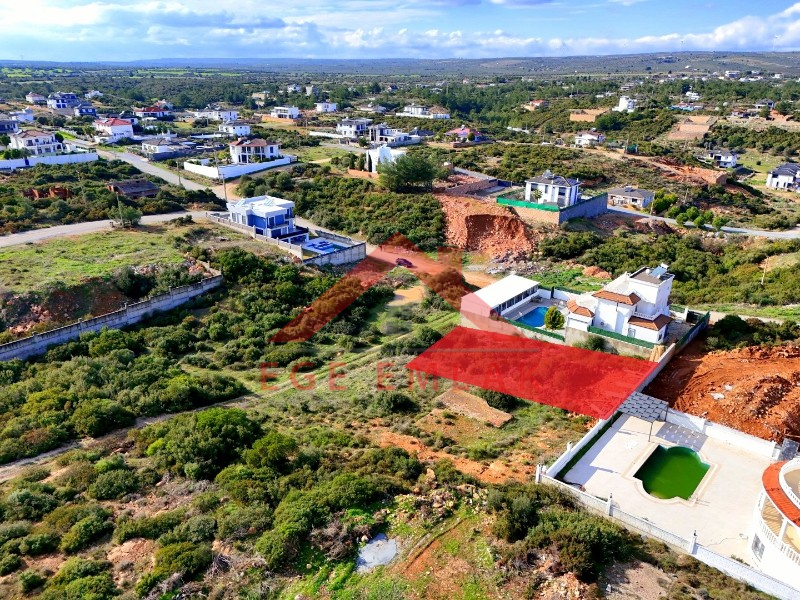 Didim Yeşiltepede 700 M2 Satılık Villa Arsası