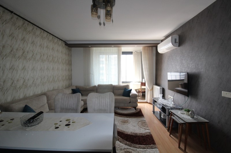 ASLAN'DAN TECE'DE MERKEZİ KONUM'DA HAVUZLU FULL EŞYALI 2+1