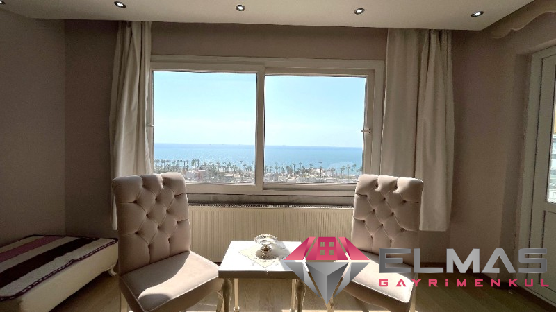 Elmas’tan Gazi’de Dağ Ve Deniz Manzaralı Emsalsiz Cepheli 4+1