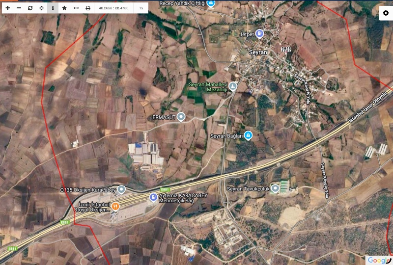 DijitalEmlak’tan Karacabey Seyranda Satılık Konut İmarlı köyiçi Arsalar. 