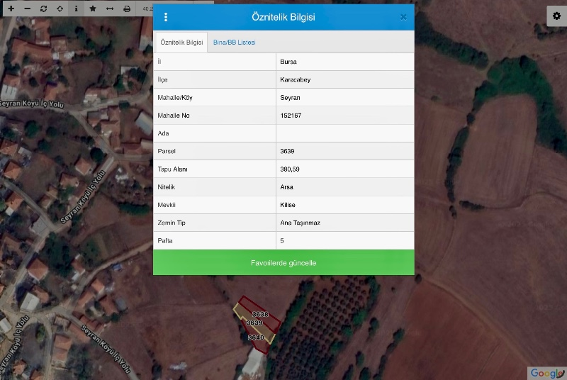 DijitalEmlak’tan Karacabey Seyranda Satılık Konut İmarlı köyiçi Arsalar. 