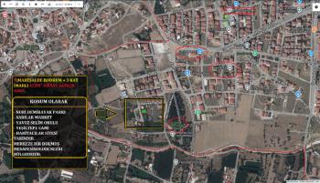 AFYON ÜÇOK EMLAKTAN MAREŞAL F ÇAKMAK MAH SATILIK 422M² FIRSAT İMARLI ARSA