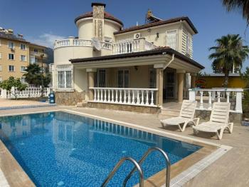 GOLD BAU VİLLA 3+1 EŞYALI SATILIK VİLLA ANTALYA ALANYA MAHMUTLAR'