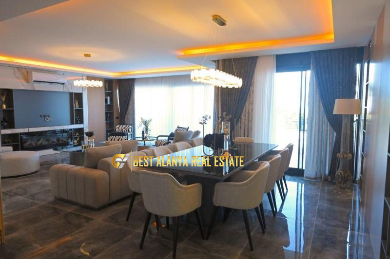 BEKTAŞ VİP 5+1 LÜX EŞYALI SATILIK VİLLA ANTALYA ALANYA
