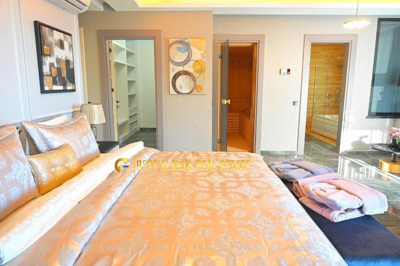 BEKTAŞ VİP 5+1 LÜX EŞYALI SATILIK VİLLA ANTALYA ALANYA