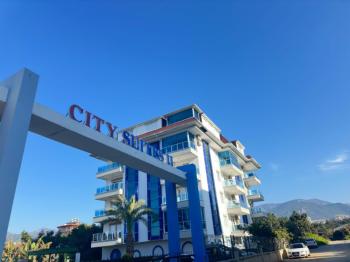 CİTY SUİTES SATLIK 1+1 EŞYALI DAİRE KESTEL ALANYA ANTALYA