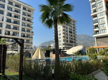 GÜZEL 2000 RESİDENCE KİRALIK EŞYALI 1+1 DAİRE MAHMUTLAR ALANYA ANTALYA 