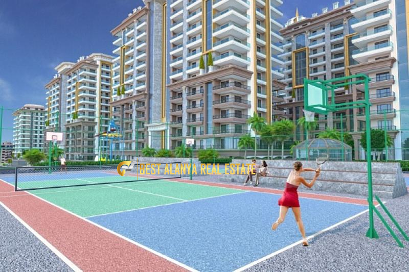 YEKTA KİNGDOM PREİUM RESİDENCE SATILIK BOŞ 4+1 PENTHOUSE MAHMUTLAR ALANYA ANTALYA