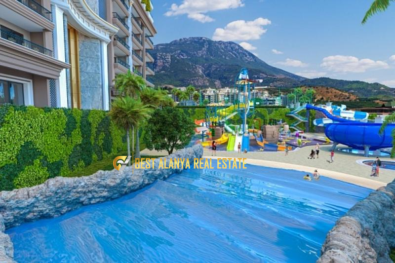 YEKTA KİNGDOM PREİUM RESİDENCE SATILIK BOŞ 4+1 PENTHOUSE MAHMUTLAR ALANYA ANTALYA