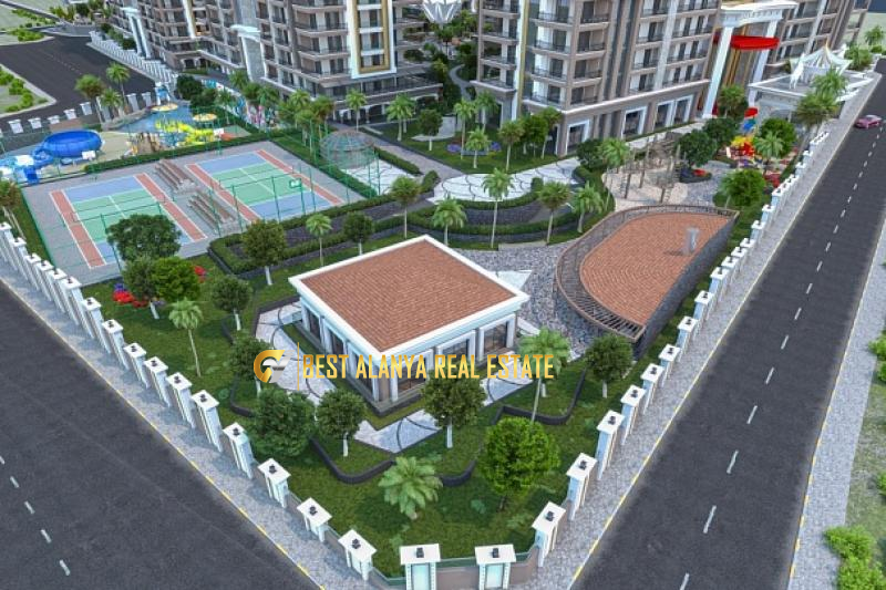 YEKTA KİNGDOM PREİUM RESİDENCE SATILIK BOŞ 4+1 PENTHOUSE MAHMUTLAR ALANYA ANTALYA