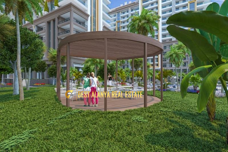YEKTA KİNGDOM PREİUM RESİDENCE SATILIK BOŞ 4+1 PENTHOUSE MAHMUTLAR ALANYA ANTALYA