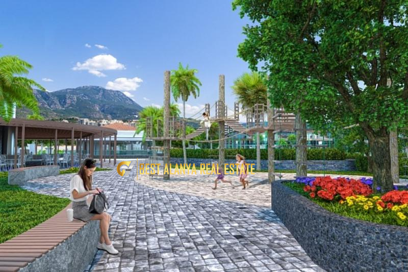 YEKTA KİNGDOM PREİUM RESİDENCE SATILIK BOŞ 4+1 PENTHOUSE MAHMUTLAR ALANYA ANTALYA