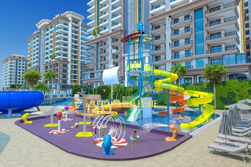 YEKTA KİNGDOM PREİUM RESİDENCE SATILIK BOŞ 4+1 PENTHOUSE MAHMUTLAR ALANYA ANTALYA