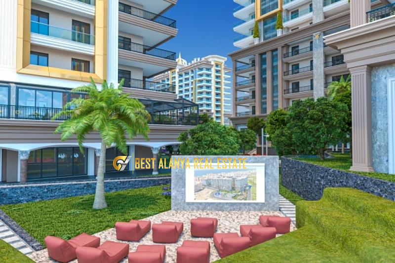 YEKTA KİNGDOM PREİUM RESİDENCE SATILIK BOŞ 4+1 PENTHOUSE MAHMUTLAR ALANYA ANTALYA
