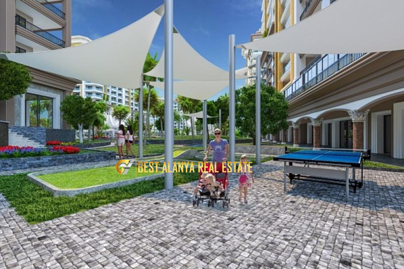 YEKTA KİNGDOM PREİUM RESİDENCE SATILIK BOŞ 4+1 PENTHOUSE MAHMUTLAR ALANYA ANTALYA