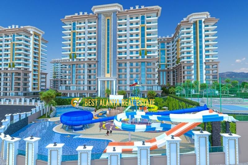YEKTA KİNGDOM PREİUM RESİDENCE SATILIK BOŞ 4+1 PENTHOUSE MAHMUTLAR ALANYA ANTALYA