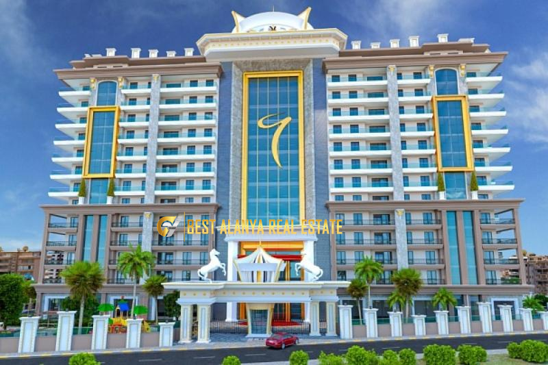 YEKTA KİNGDOM PREİUM RESİDENCE SATILIK BOŞ 4+1 PENTHOUSE MAHMUTLAR ALANYA ANTALYA
