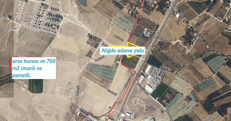 SAZLICA  AŞAĞI  MAHALLEDE 700 M2 SATILIK ARSA 