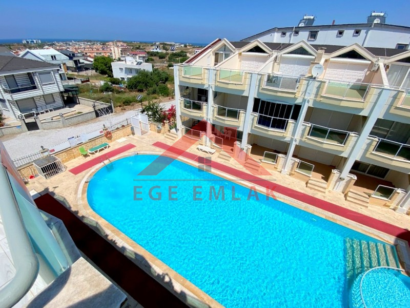 Didim’de Satılık Yazlık | Mayfair 1 Sitesinde 2+1 Dubleks, Havuzlu & Deniz Manzaralı