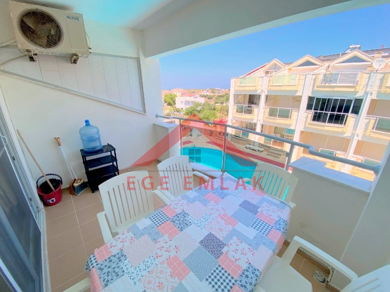 Didim’de Satılık Yazlık | Mayfair 1 Sitesinde 2+1 Dubleks, Havuzlu & Deniz Manzaralı