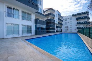 EFELER MAHALLESİ’NDE SATILIK 1+1 EŞYALI HAVUZLU ARA KAT DAİRE FİYAT: 3.650.000TL