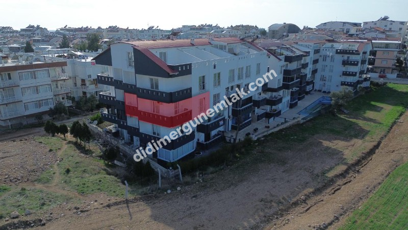 EFELER MAHALLESİ’NDE SATILIK 1+1 EŞYALI HAVUZLU ARA KAT DAİRE FİYAT: 3.650.000TL