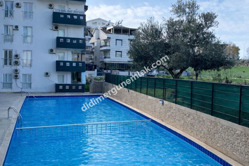 EFELER MAHALLESİ’NDE SATILIK 1+1 EŞYALI HAVUZLU ARA KAT DAİRE FİYAT: 3.650.000TL