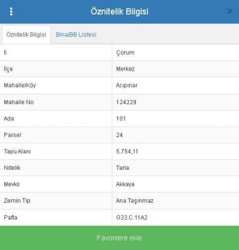 GÜVENAY - ÇORUM MERKEZ  ACIPINAR KÖYÜ 5 ,754 m2 SATILIK TARLA 