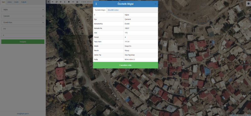 NİĞDE ÇAMARDI MÜSTAKİL EV TAPU SAHİBİ PERTA EMLAK ÜMİT TAHMAZ