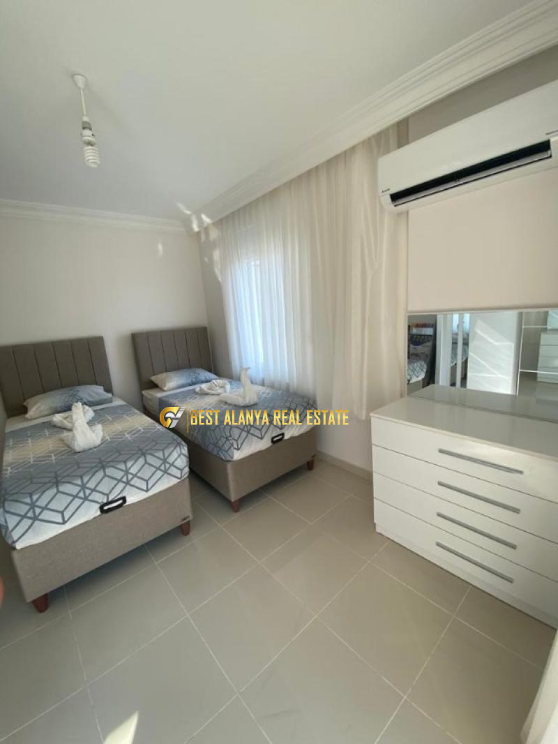 CROWN RESORT 2+1 FULL EŞYALI KİRALIK DAİRE ANTALYA ALANYA OBA