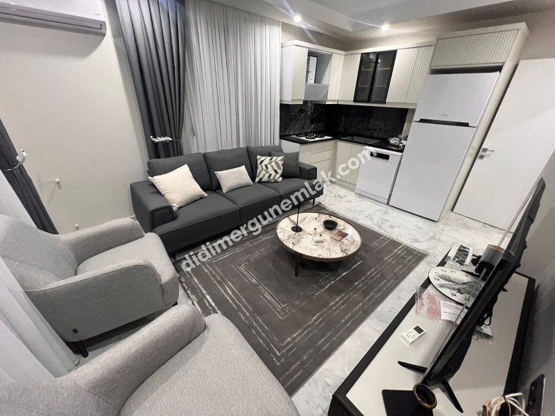 DİDİM ALTINKUM MAHALLESİ’NDE ULTRA LÜKS, EŞYALI 2+1 BAHÇE KATI DAİRE FİYAT: 6.500.000TL