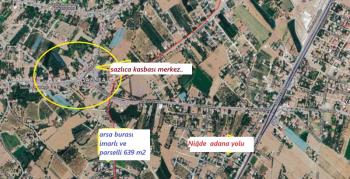 SAZLICA   MERKEZDE 639 M2  SATILIK ARSA