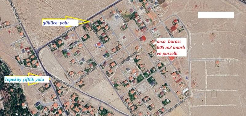 YEŞİL BURÇ YENİ MAH. 605 M2 SAT İMARLI PARSELLİ ARSA