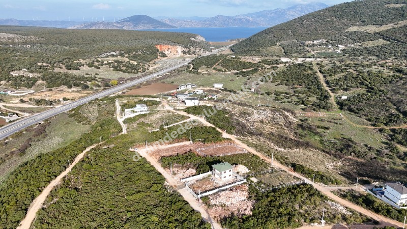 Didim Seyrantepe de Satılık Köşe Başı 570M2  Arsa Bafa Gölü Manzaralı