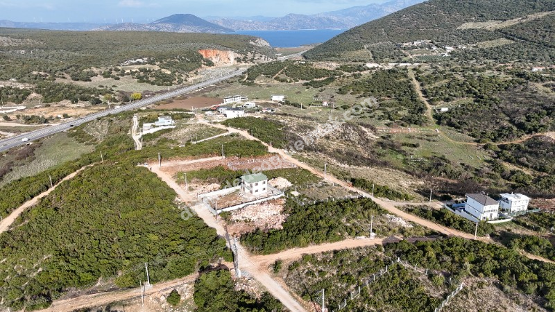 Didim Seyrantepe de Satılık Köşe Başı 570M2  Arsa Bafa Gölü Manzaralı