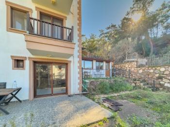 Marmaris Hisarönünde Bahçe Kullanımlı Kiralık 1+1 Daire