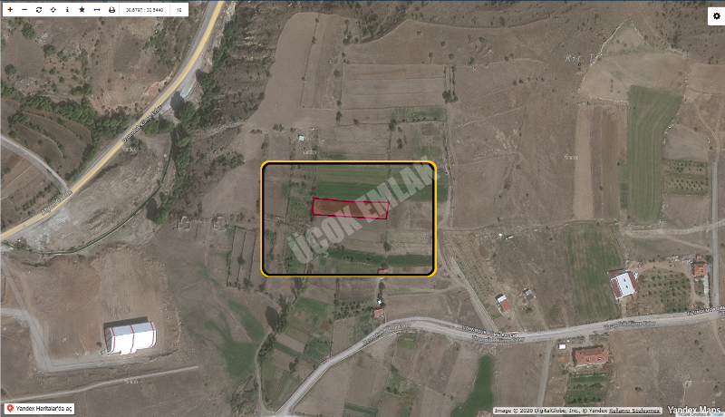 AFYON ÜÇOK EMLAKTAN DEĞİRMENAYVALLI / KURTULUŞDA SATILIK 1.218M BAHÇE