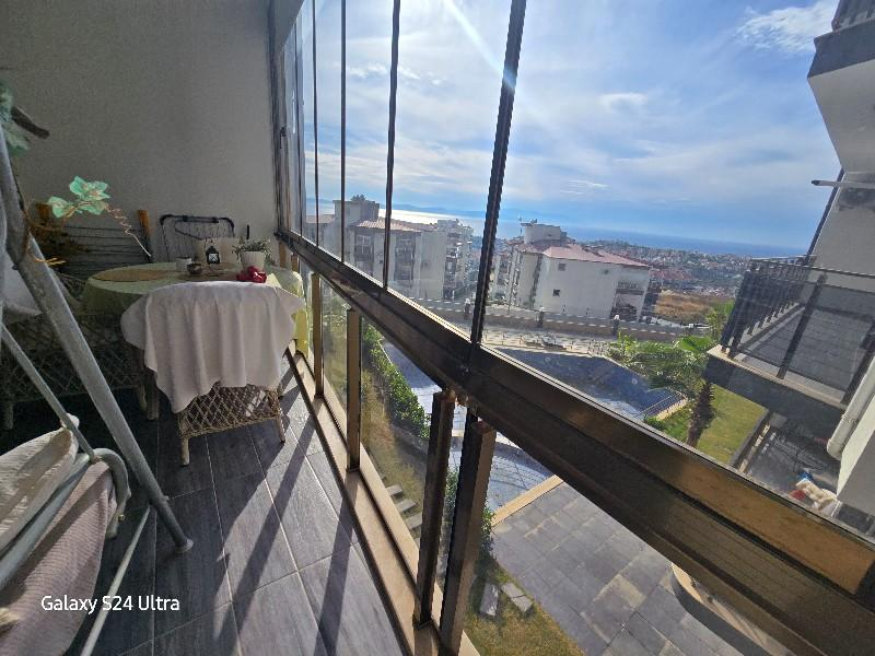 KUŞADASI DENİZ MANZARALI DOĞALGAZLI HAVUZLU SATILIK 3+1 DAİRE