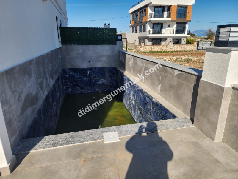 DİDİM HİSAR MAHALLESİ’NDE  SATILIK MÜSTAKİL HAVUZLU VİLLA FİYAT:9.980.000TL