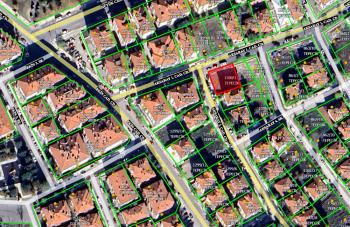 GÜVENAY - ÇORUM KALE MAH. AŞIKLAR TEPESİ CİVARI  382 M2 SATILIK KONUT ARSASI