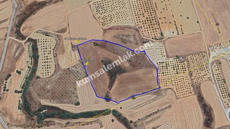 LEFKOŞA  YILMAZKÖY'DE  SATILIK TARLA