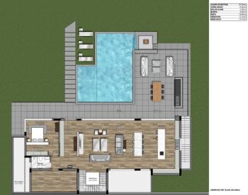 Kıbrıs Girne Çatalköy'de Eşsiz Konuma Sahip Denize Sıfır Satılık 6+1 Lüks Villa
