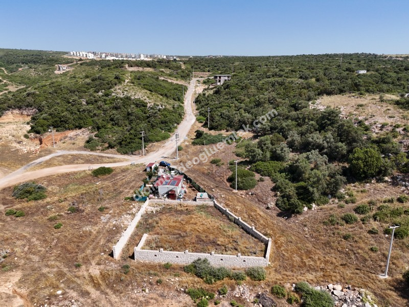 Didim Seyrantepe'de Manzaralı, İmarlı 590m² Arsa