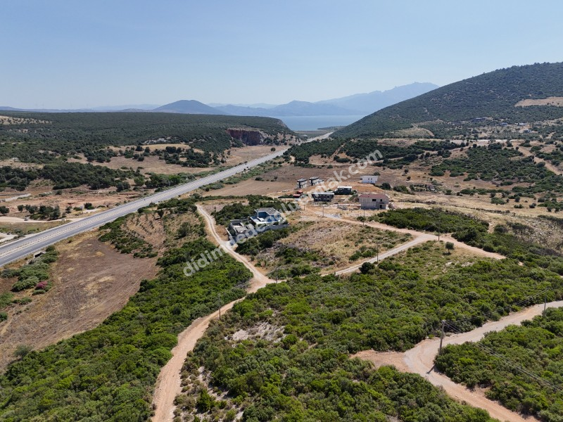 Didim Seyrantepe'de Manzaralı, İmarlı 590m² Arsa