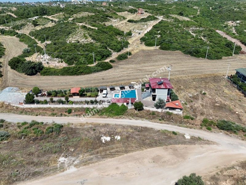 Didim Seyrantepe'de Manzaralı, İmarlı 590m² Arsa