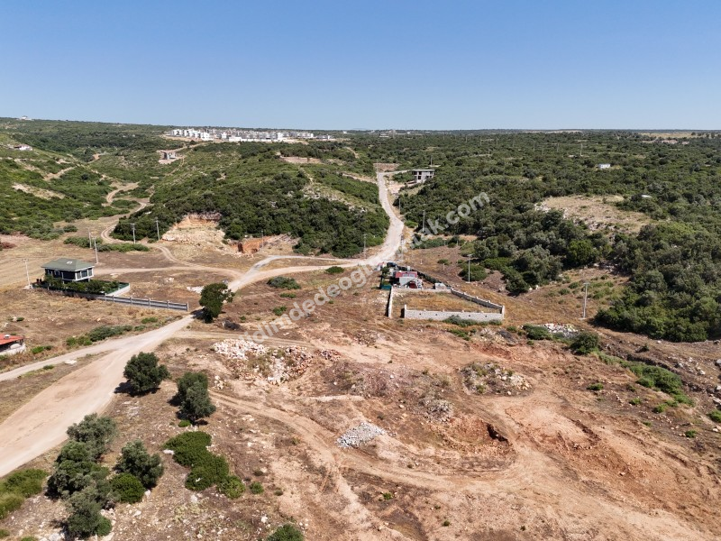 Didim Seyrantepe'de Manzaralı, İmarlı 590m² Arsa