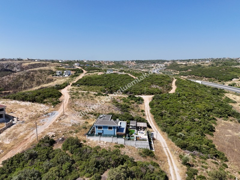 Didim Seyrantepe'de Manzaralı, İmarlı 590m² Arsa