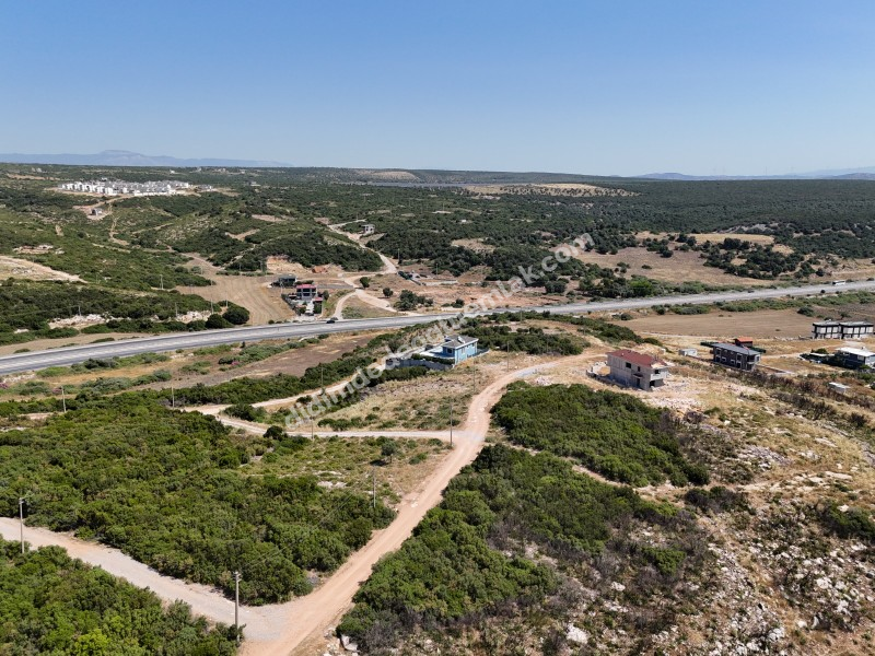 Didim Seyrantepe'de Manzaralı, İmarlı 590m² Arsa