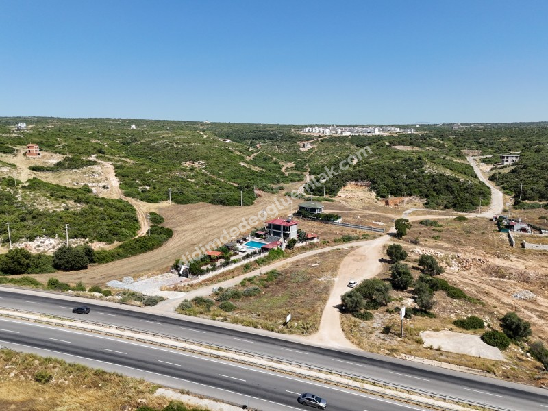 Didim Seyrantepe'de Manzaralı, İmarlı 590m² Arsa