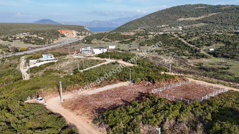 Didim Seyrantepe'de Manzaralı, İmarlı 590m² Arsa